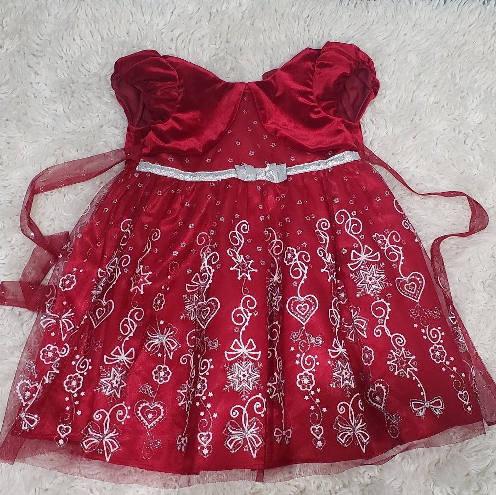 Adorable Girls Christmas/Holiday Dress, Size 3T
